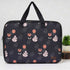 Floral Printed Canvas Laptop Bag - 15.6 inch